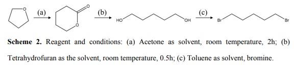 1,5-Dibromopentane synthesis route