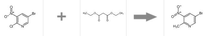 5-溴-2-甲基-3-硝基吡啶的制备