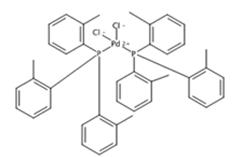 反-二氯双(三-O-甲苯膦)钯的合成及其应用