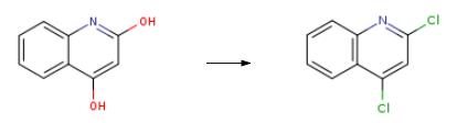 synthesis of 2,4-DICHLOROQUINOLINE