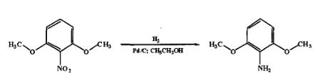 2,6-二甲氧基苯胺的合成反应式