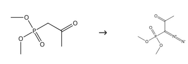 (1-重氮基-2-氧代丙基)膦酸二甲酯的合成研究