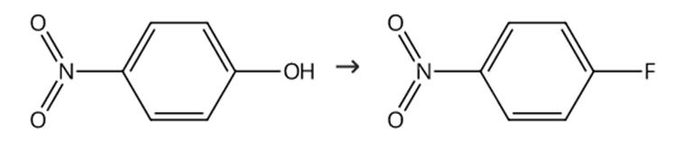对氟硝基苯的合成