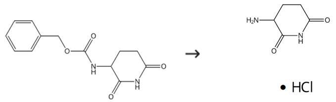 3-氨基-2，6-哌啶二酮盐酸盐的合成路线