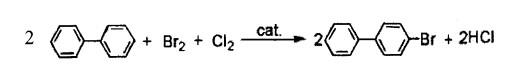 液溴与氯气反应制备4-溴联苯.jpg