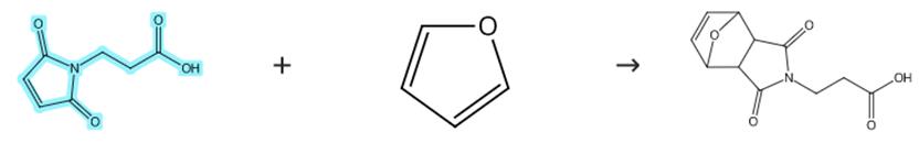 3-马来酰亚胺基丙酸的环加成反应