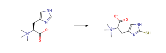 L-(+)-Ergothioneine synthesis