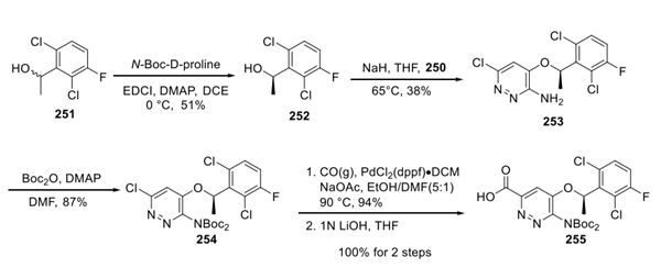 Preparation of Ensartinib Carboxylic Acid