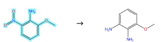2-氨基 -3-硝基苯甲醚的还原反应