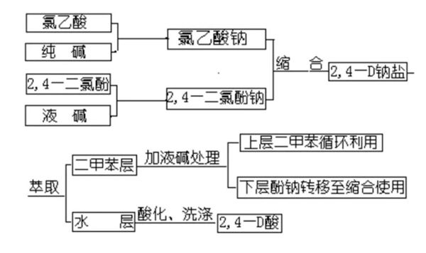 2,4-D酸合成