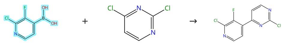 2-氯-3-氟吡啶-4-硼酸的偶联反应