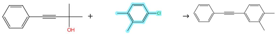 4-氯-1,2-二甲基苯的偶联反应