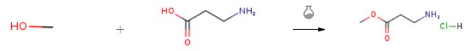 3-氨基丙酸甲酯盐酸盐的合成.png