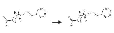 (2S,5R)-6-(benzyloxy)-7-oxo-1,6-diazabicyclo[3.2.1]octane-2-carboxamide synthesis