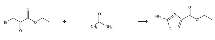 2-氨基噁唑-4-羧酸乙酯的合成路线