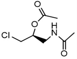 (S)-1-acetamido-3-chloropropan-2-yl acetate