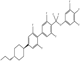 4-(difluoro(3,4,5-trifluorophenoxy)methyl)-3,5-difluoro-4'-propyl-1,1'-biphenyl