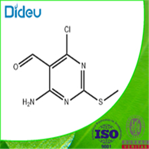 4-AMINO-6-CHLORO-2-METHYLSULFANYL-PYRIMIDINE-5-CARBALDEHYDE