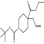 Ethyl 1-boc-4-allyl-4-piperidinecarboxylate pictures