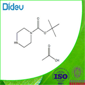 1-Boc-piperazine acetate