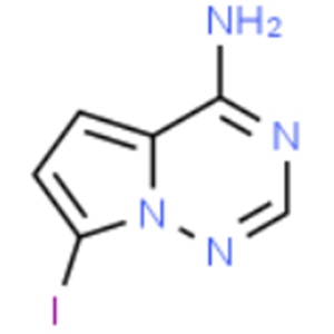 4-amino-7-iodopyrrolo[2,1-f][1,2,4]triazine