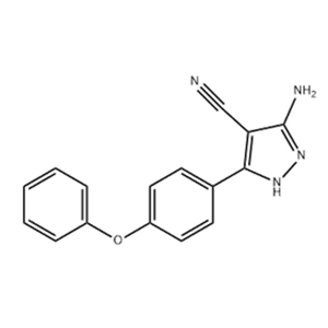 5-aMino-3-(4-phenoxyphenyl)-1H-pyrazole-4-carbonitrile