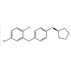 (3S)-3-[4-[(5-Bromo-2-chlorophenyl)methyl]phenoxy]tetrahydrofuran