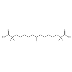 2,2,14,14-tetramethyl-8-oxopentadecanedioic acid