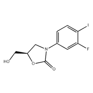 (R)-3-(3-fluoro-4-iodophenyl)-5-(hydroxymethyl)oxazolidin-2-one