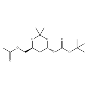 tert-Butyl (4R-cis)-6-[(acetyloxy)methyl]-2,2-dimethyl-1,3-dioxane-4-acetate