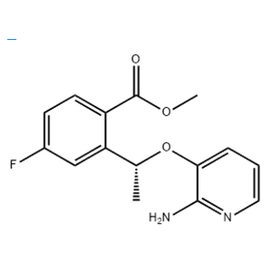 methyl(R)-2-(1-((2-aminopyridin-3-yl)oxy)ethyl)-4-fluorobenzoate