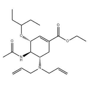 (3R,4R,5S)-ethyl 4-acetamido-5-(diallylamino)-3-(pentan-3-yloxy)cyclohex-1-enecarboxylate