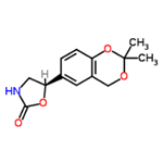 2-Oxazolidinone, 5-(2,2-dimethyl-4H-1,3-benzodioxin-6-yl)-,5R- pictures