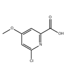 6-CHLORO-4-METHOXY-PYRIDINE-2-CARBOXYLIC ACID pictures