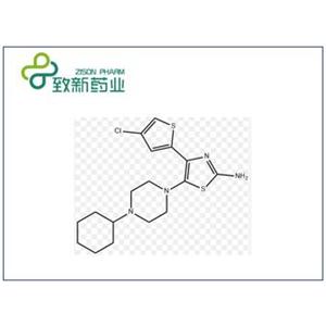 4-(4-chlorothiophen-2-yl)-5-(4-cyclohexylpiperazin-1-yl)thiazol-2-amine