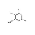 2-AMINO-5-BROMO-3-FLUORO-BENZONITRILE pictures