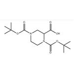 1,4-BIS(N-BOC)PIPERAZINE-2-CARBOXYLIC ACID pictures