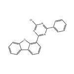 2-Chloro-4-dibenzofuran-4-yl-6-phenyl-[1,3,5]triazine pictures