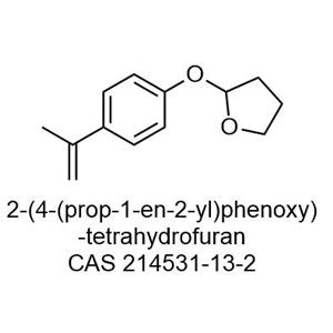 2-(4-(prop-1-en-2-yl)phenoxy)tetrahydrofuran