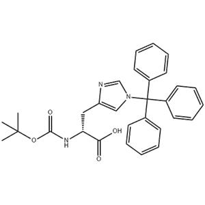 Boc-D-His(trt)-OH