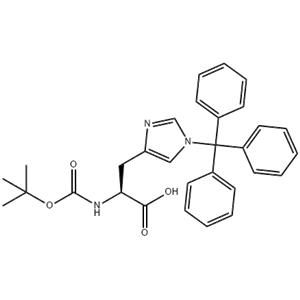 Boc-L-His(trt)-OH