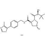 (2S,4R)-1-((S)-2-amino-3,3-dimethylbutanoyl)-4-hydroxy-N-(4-(4-methylthiazol-5-yl)benzyl)pyrrolidine-2-carboxamide hydrochloride pictures