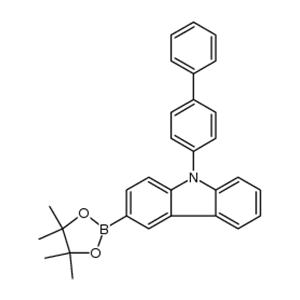 9-([1,1'-Biphenyl]-4-yl)-3-(4,4,5,5-tetramethyl-1,3,2-dioxaborolan-2-yl)-9H-carbazole