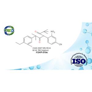 Tert-butyl 2-(4-cyano-2-nitro-phenyl)-4-(4-ethyl-3-iodo-phenyl)-4-methyl-3-oxo-pentanoate