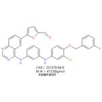 5-(4-((3-Chloro-4-((3-fluorobenzyl)oxy)phenyl)amino)quinazolin-6-yl)furan-2-carbaldehyde pictures