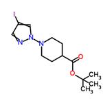 1-PIPERIDINECARBOXYLIC ACID 4-(4-IODO-1H-PYRAZOL-1YL)-,1-1-DIMETHYLETHYLESTER pictures