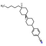 4-(4'-Pentyl-bicyclohexyl-4-yl)-benzonitrile pictures