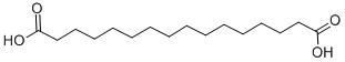 Hexadecanedioic acid Structure