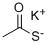 Potassium thioacetate Structure