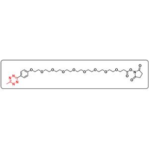 Methyltetrazine-PEG8-NHS ester